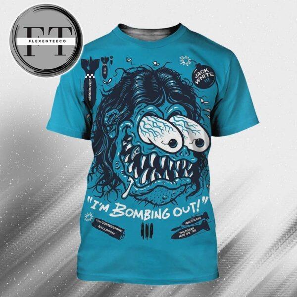 Jack White At Commodore Ballroom In Vancouver BC On May 22 2025 All Over Print Shirt