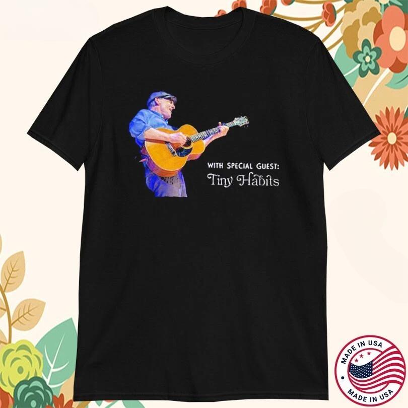 James Taylor US Summer Tour 2025 Tiny Habits Tour Dates T-shirts