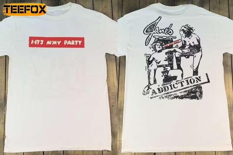 Jane's Addiction Itz My Party Kettle Whistle 1997 Short-Sleeve T-Shirt