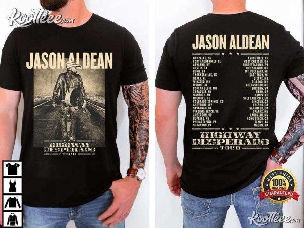 Jason Aldean Highway Desperado Tour T-Shirt