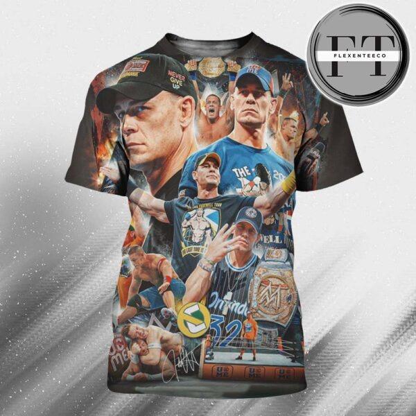 John Cena Makes History With 17th WWE Championship Victory At WrestleMania 41 Most WWE Championship Ever All Over Sprint Shirt
