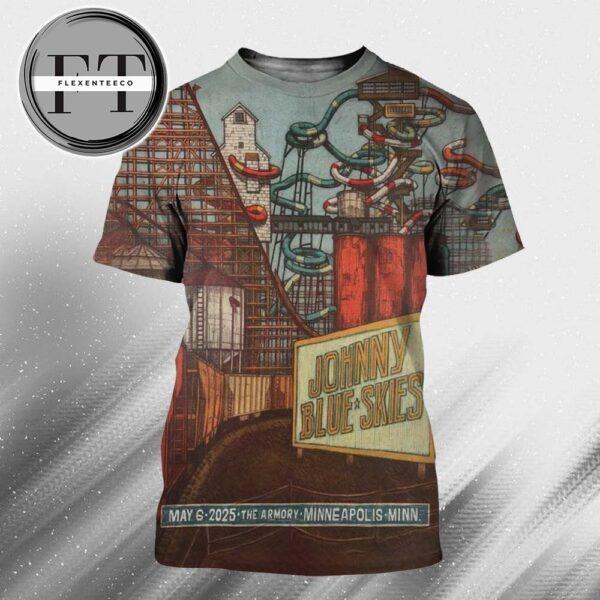 Johnny Blue Skies At The Armory In Minneapolis MN On May 6 2025 All Over Print Shirt