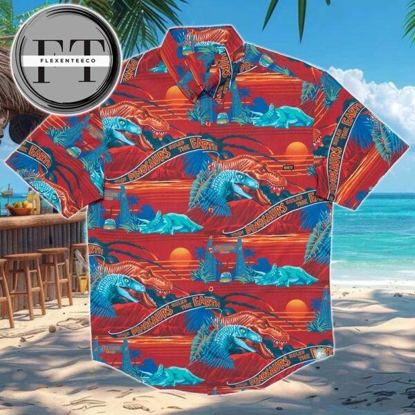 Jurassic Park Don’t Move RSVLTS Collection 2025 Summer Hawaiian Shirt
