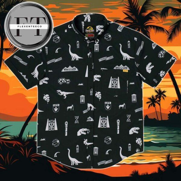 Jurassic Park Life Finds A Way RSVLTS Collection 2025 Summer Hawaiian Shirt