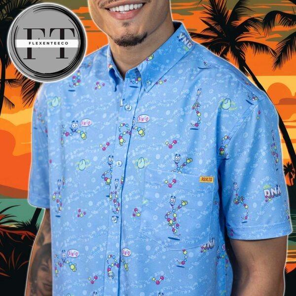 Jurassic Park Mr DNA RSVLTS Collection 2025 Summer Hawaiian Shirt