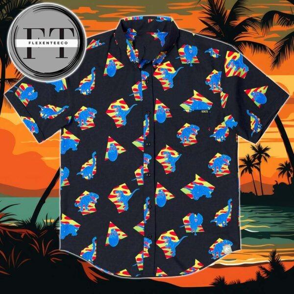 Jurassic Park Retro 65 Million BC RSVLTS Collection 2025 Summer Hawaiian Shirt