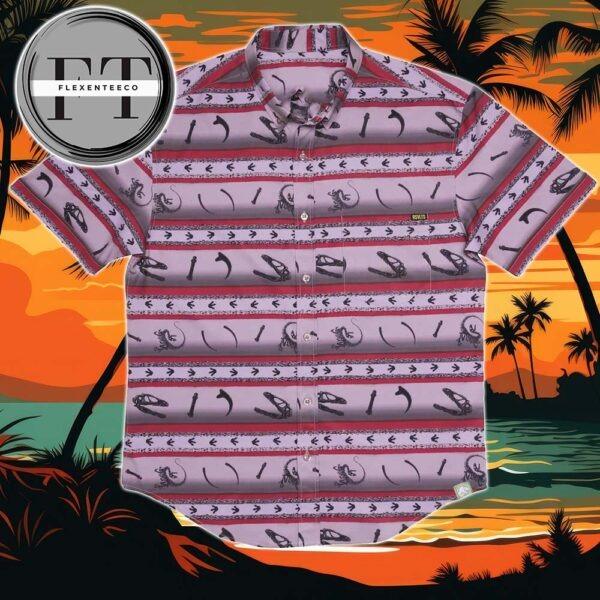 Jurassic Park Six Foot Turkey RSVLTS Collection 2025 Summer Hawaiian Shirt
