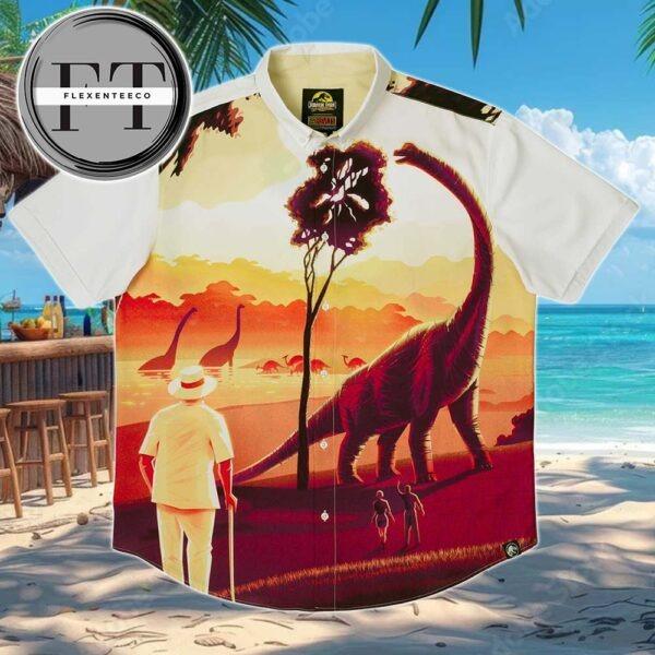 Jurassic Park Welcome To Jurassic Park RSVLTS Collection 2025 Summer Hawaiian Shirt