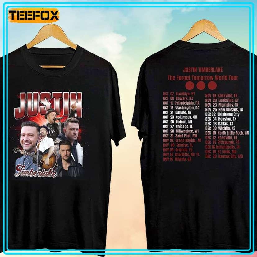 Justin Timberlake Forget Tomorrow Tour 2024 Unisex T-Shirt