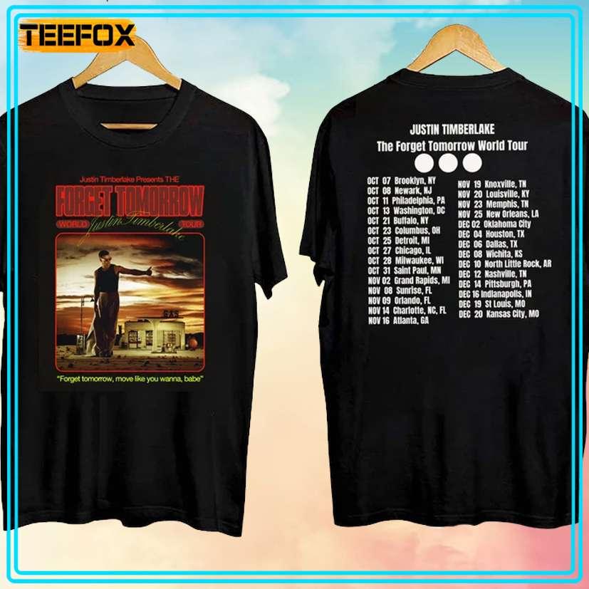 Justin Timberlake Forget Tomorrow World Tour 2024 Music Unisex T-Shirt