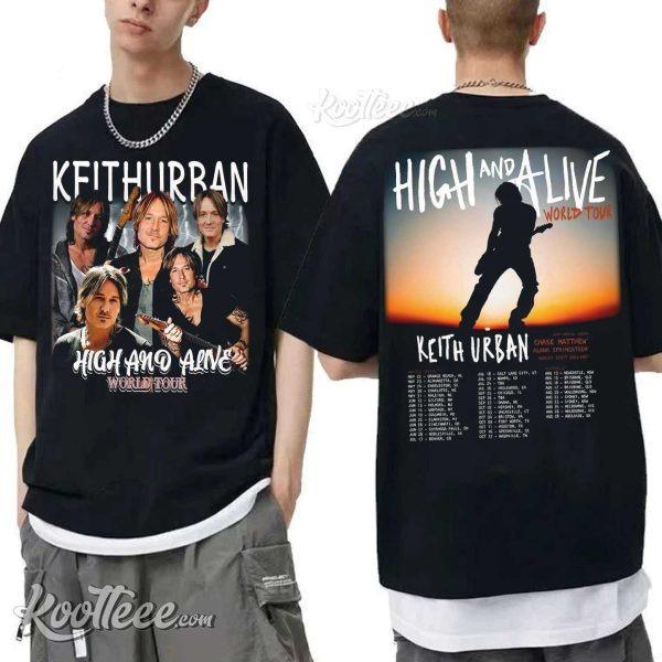 Keith Urban High And Alive Tour T-Shirt