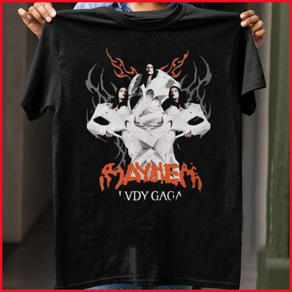 Lady Gaga Mayhem Tour 2025 Concert T-Shirt