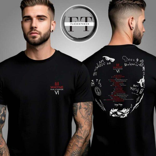 Lil Wayne Tha Carter VI 19 Total Tracks List Two Sided Unisex T-Shirt