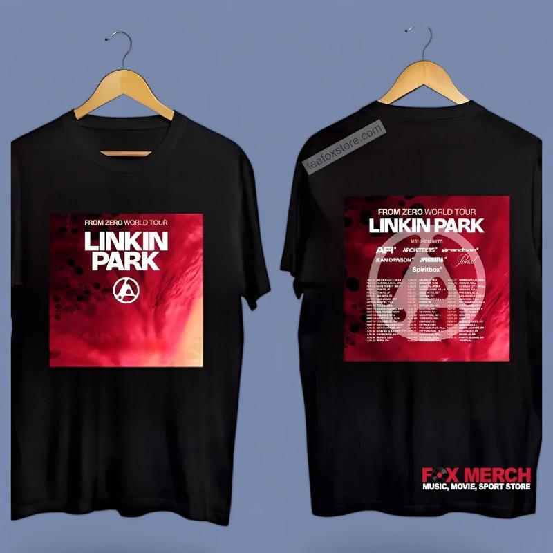 Linkin Park From Zero World Tour 2025 Concert T-Shirt 6975