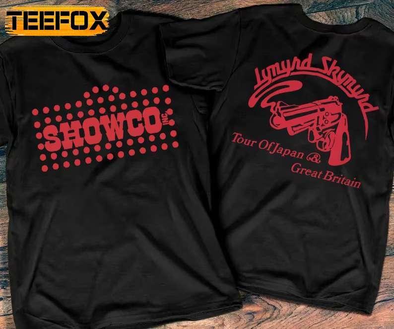 Lynyrd Skynyrd Showco Tour of Japan Great Britain Rock GBR 1976 T-Shirt