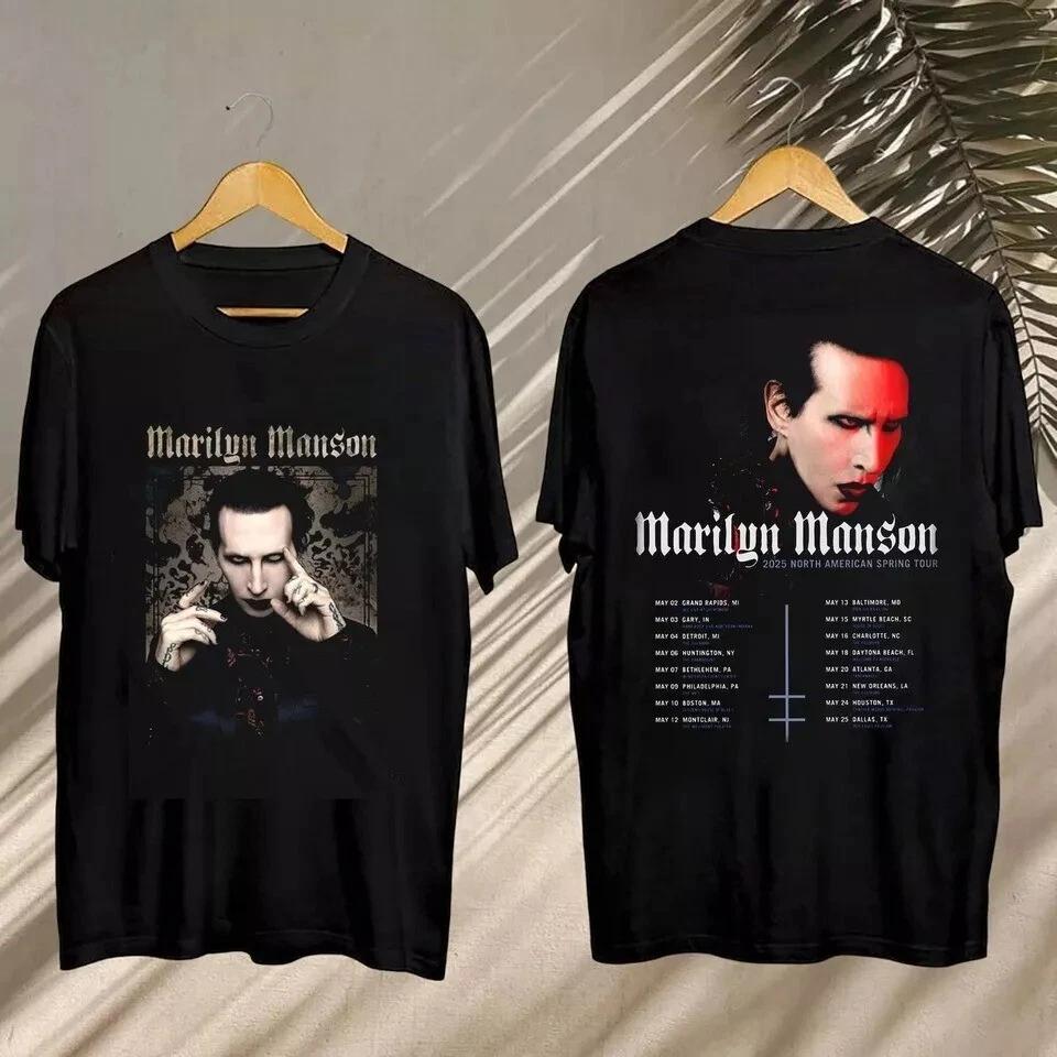 Marilyn Manson Fan Gift, Marilyn Manson Spring Tour 2025 T Shirt