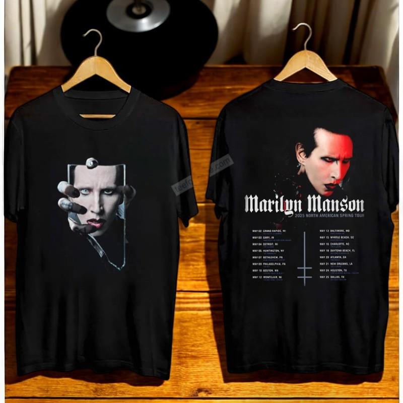 Marilyn Manson North American Spring Tour 2025 Shirt