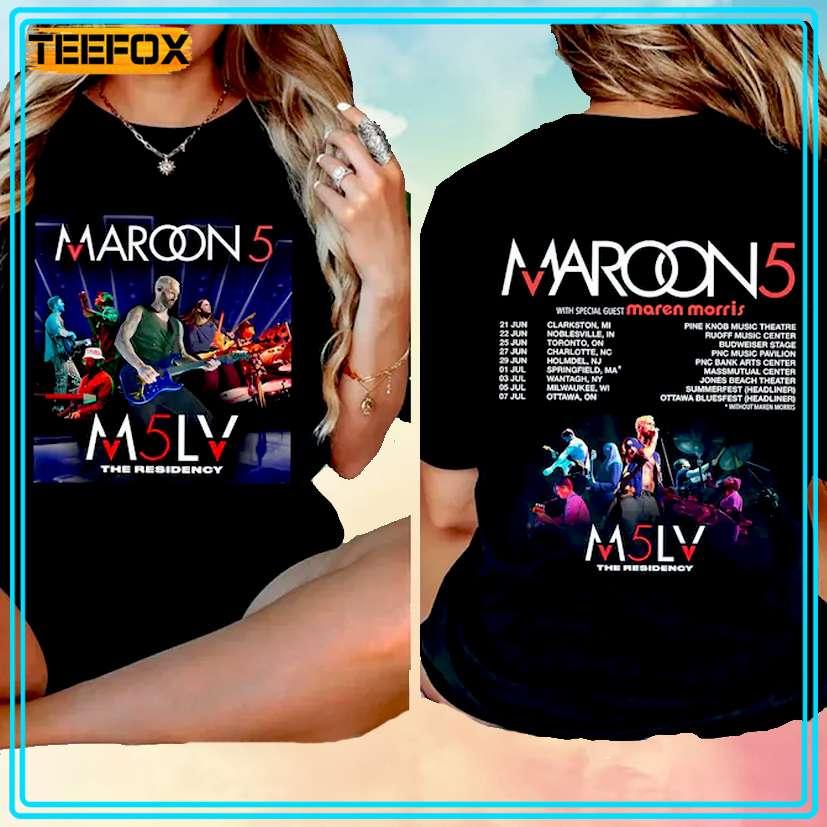 Maroon 5 M5Lv The Residency Unisex T-Shirt
