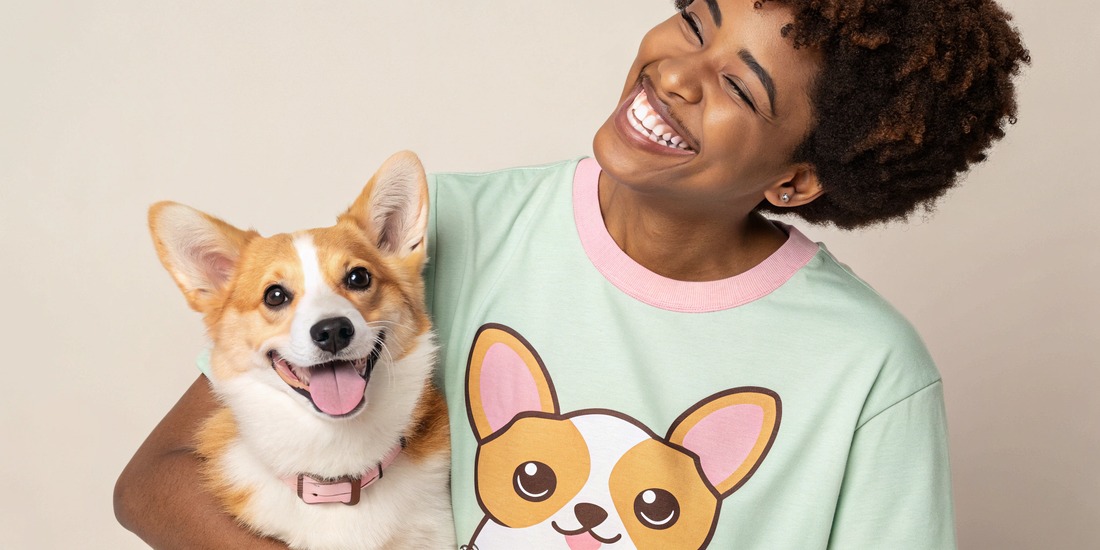 Matching Pet and Owner T-Shirts Cute Animal-Themed Ideas
