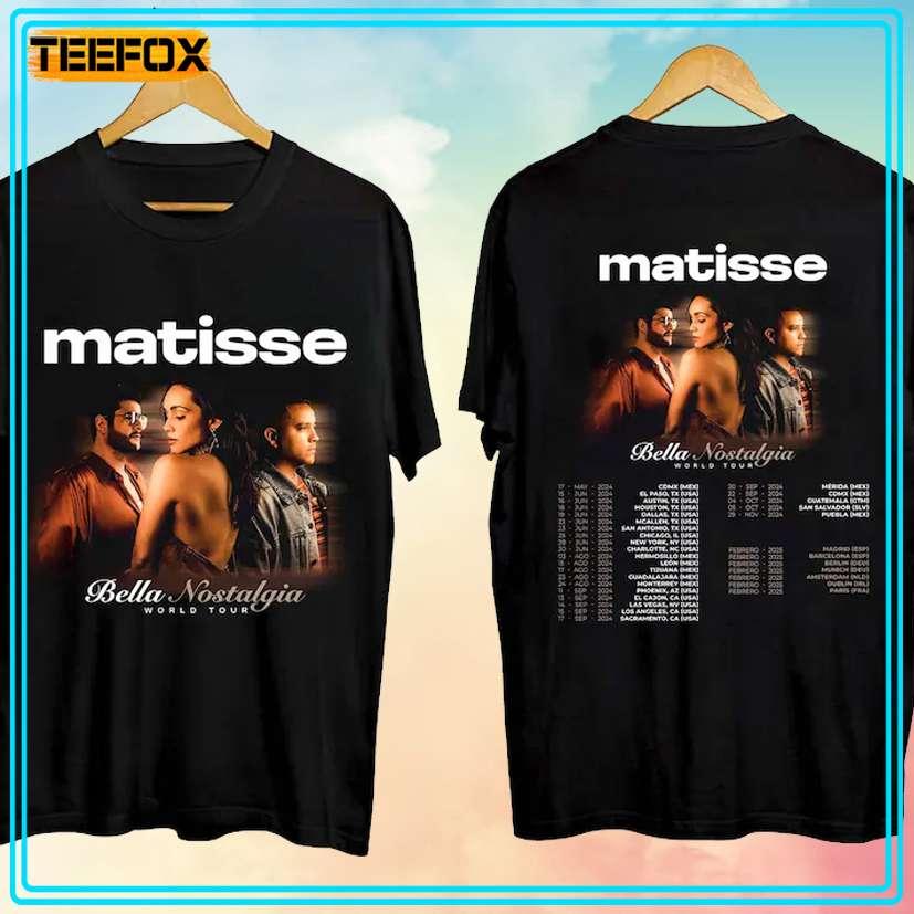 Matisse Bella Nostalgia World Tour 2024 Unisex T-Shirt