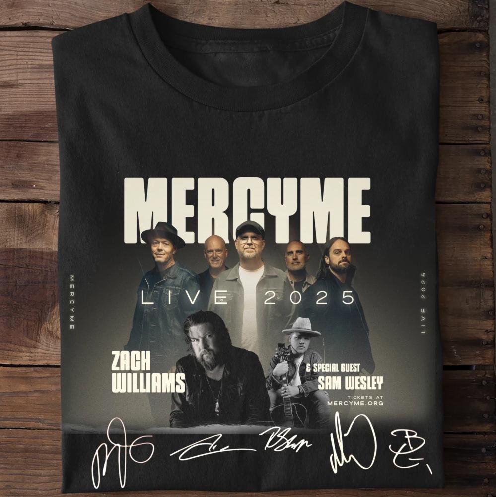 MercyMe Band Tour 2025 T-shirt