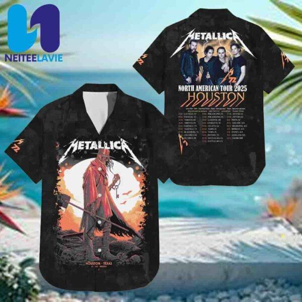 Metallica M72 Houston In Houston TX On June 14 2025 At NRG Stadium Exclusive Summer Hawaiian Shirt