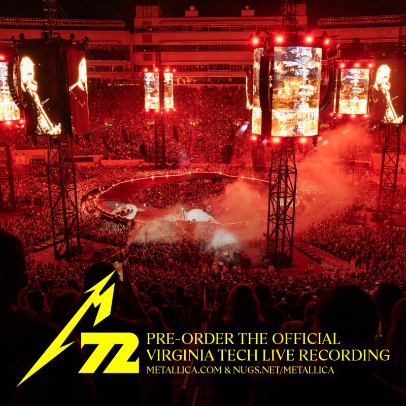 Metallica M72 T-Shirts Loud Legendary and Built for the Pit