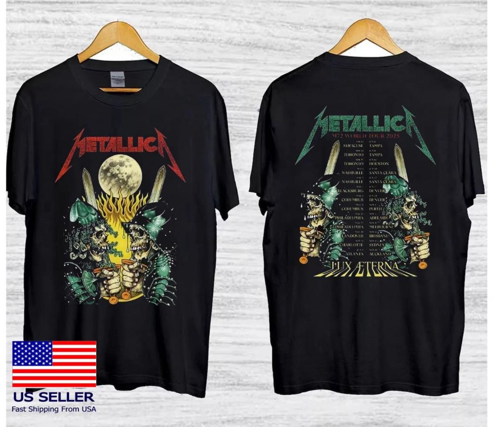Metallica M72 World Tour 2025 Shirt