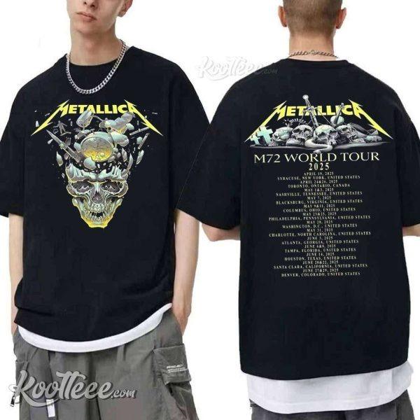Metallica M72 World Tour 2025 T-Shirt