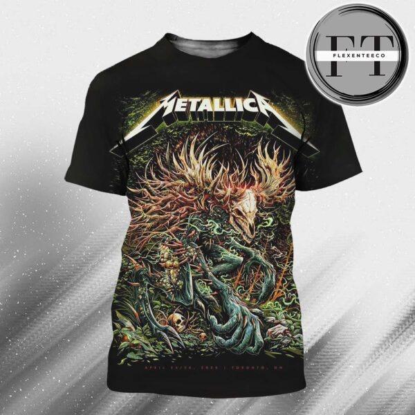 Metallica M72 World Tour At Rogers Centre In Toronto Ontario Canada On April 24 26 2025 All Over Print Shirt