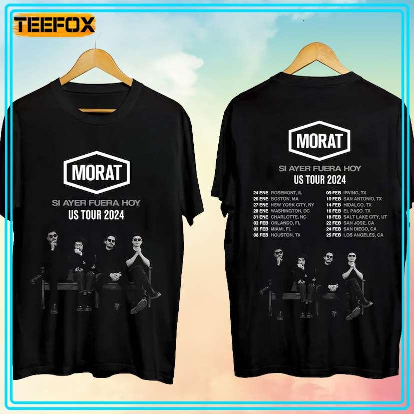 Morat Si Ayer Fuera Hoy US Tour 2024 Concert T-Shirt