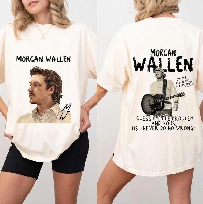 Morgan Wallen I’m The Problem Tour 2025 T-shirt
