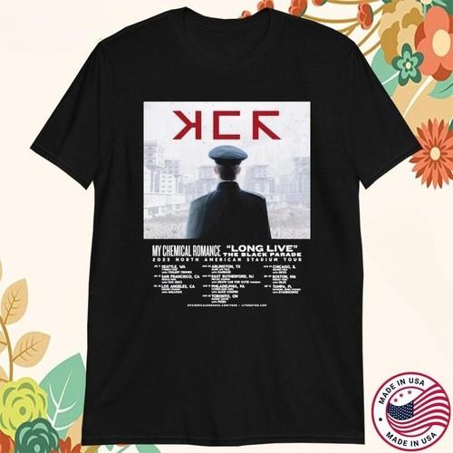 My Chemical Romance The Black Parade 2025 North American Stadium Tour T-shirts