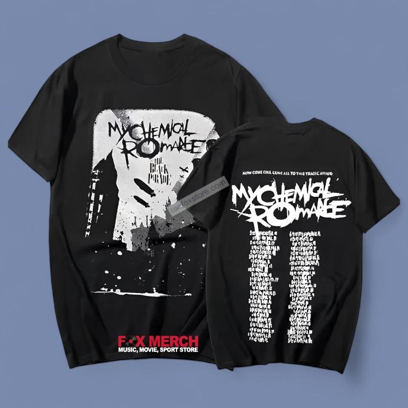 My Chemical Romance The Black Parade Tour 2025 Concert T-Shirt
