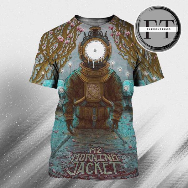 My Morning Jacket At The Factory At The District In St Louis MO On May 5 2025 All Over Print Shirt