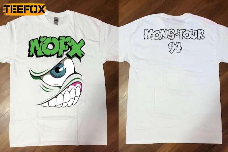 NOFX Eyes Mons Tour 1994 Short-Sleeve T-Shirt