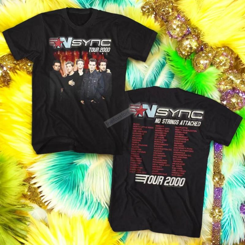 NSYNC No Strongs Attached Tour 2000 Unisex T-Shirt