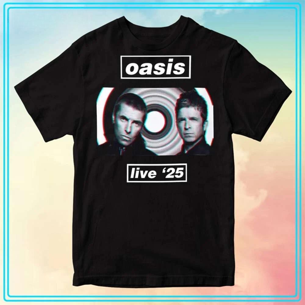Oasis World Tour Live 2025 Unisex T-Shirt