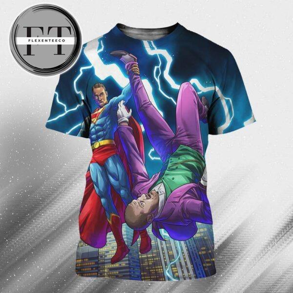 Oklahoma City Thunder Win Denver Nuggets To Western Conference Finals NBA 2025 Super Shai Vs The Joker All Over Print Shirt