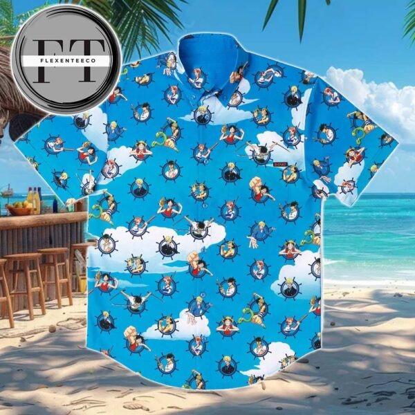 One Piece Join My Crew RSVLTS Collection 2025 Summer Hawaiian Shirt