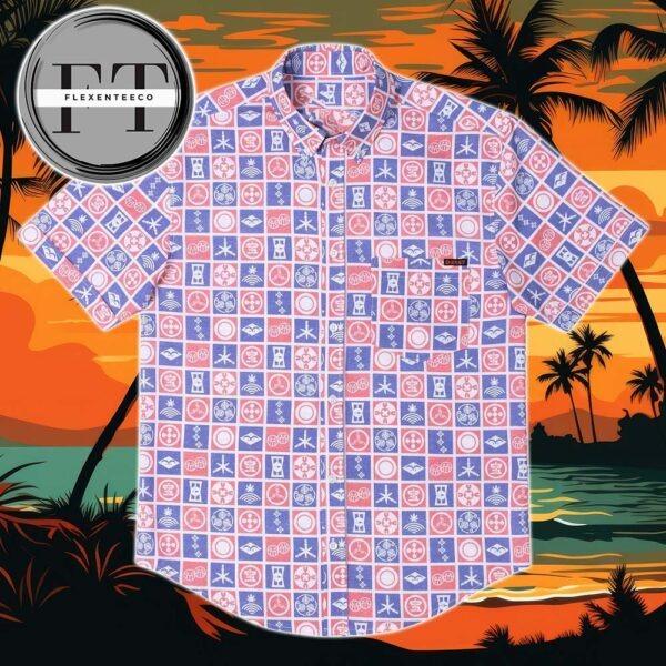 One Piece Stamps Of The Sea RSVLTS Collection 2025 Summer Hawaiian Shirt