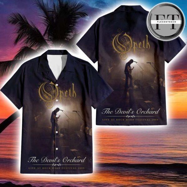 Opeth The Devil’s Orchard Live At Rock Hard Festival 2009 Album Cover 2025 Hawainn T-Shirt
