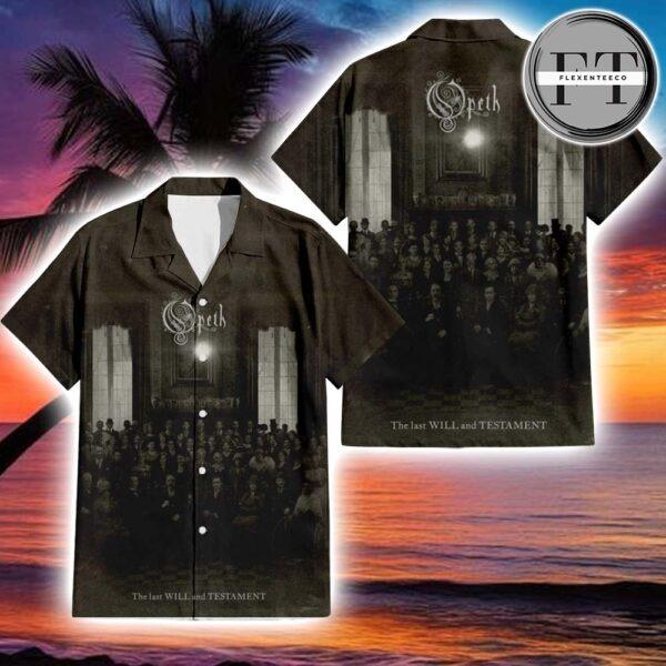 Opeth The Last Will And Testament Album Cover 2025 Hawainn T-Shirt