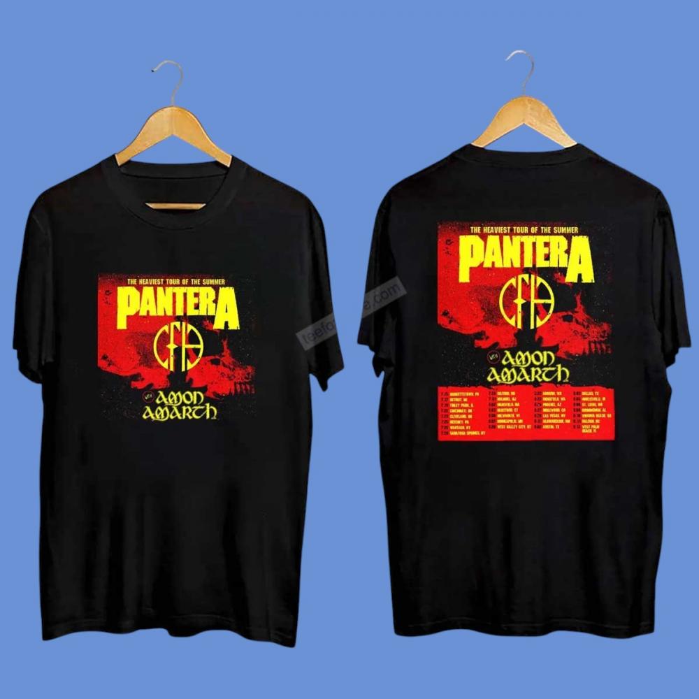 Pantera The Heaviest Tour Of The Summer Tour 2025 Shirt