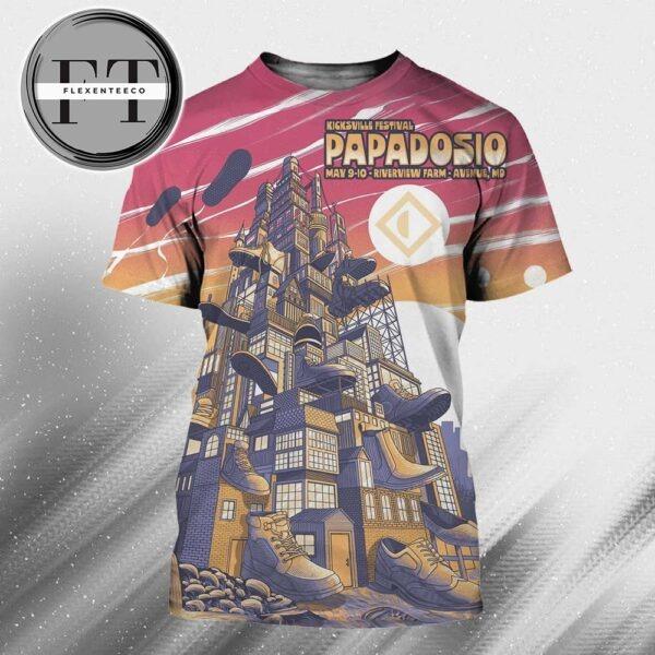 Papadosio Kicksville Festival At Riverview Farm In Avenue MD On May 9-10 2025 All Over Print Shirt