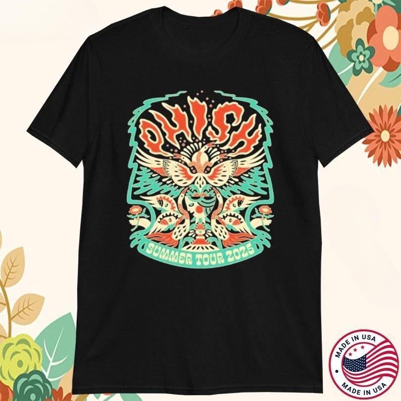 Phish Summer Tour 2025 July T-shirts