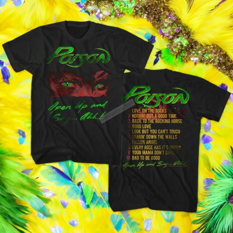 Poison Open Up Tracklist Unisex T-Shirt