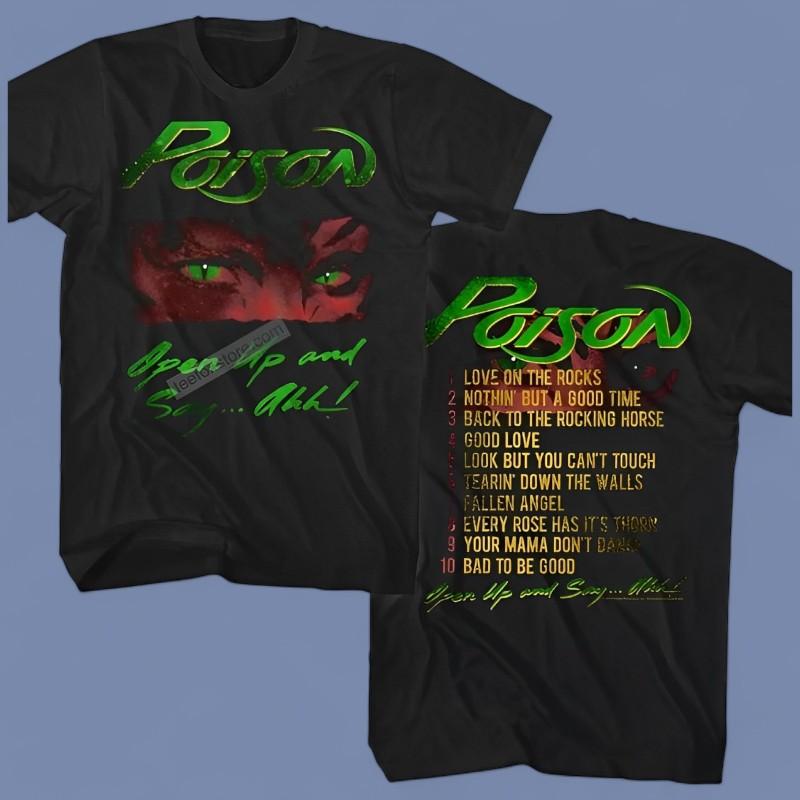 Poison Open Up and Say Ahh Tour Shirt