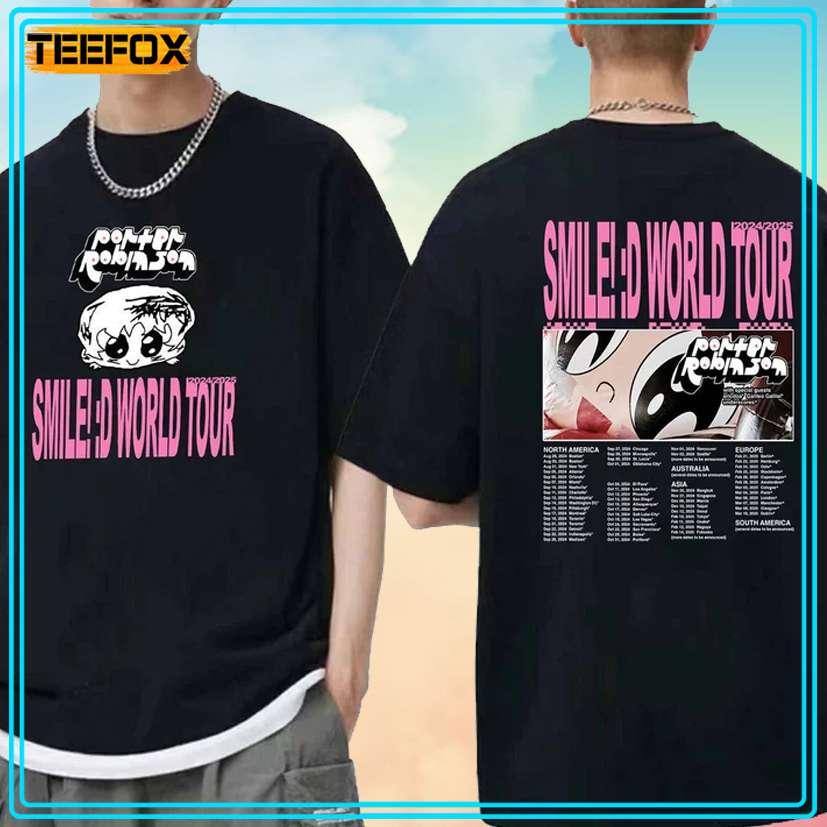 Porter Robinson The Smile D World Tour 2024 Unisex T-Shirt