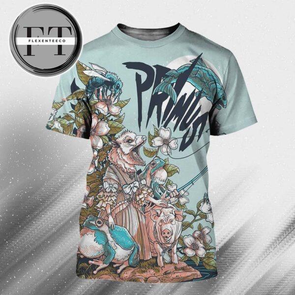 Primus Sessanta V2.0 At PNC Music Pavilion In Charlotte NC On May 10 2025 All Over Print Shirt